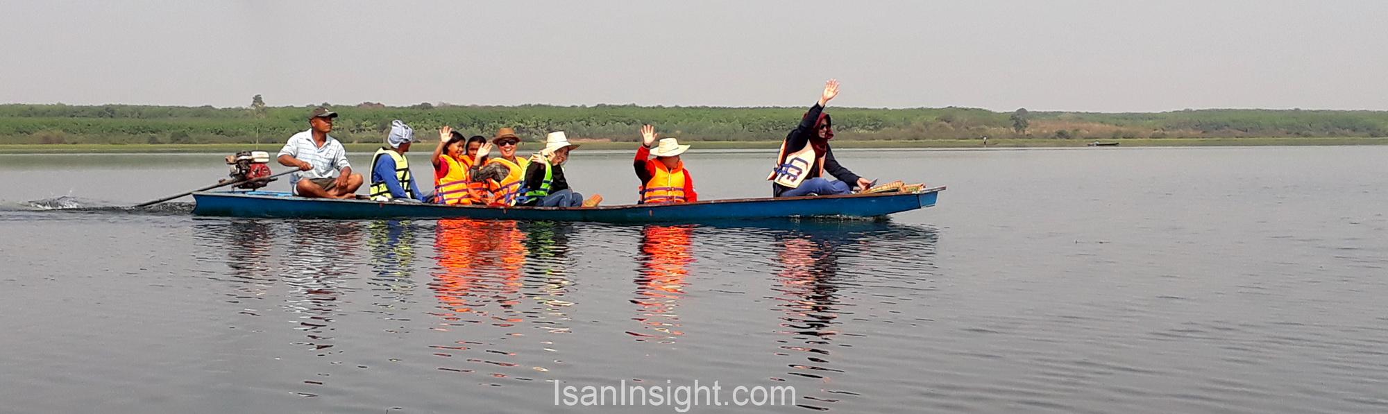 ล่องเรือพื้นที่ชุ่มน้ำโลกกุดทิง