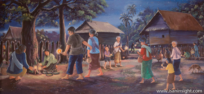 พระมหาธาตุแก่นนคร วัดหนองแวง ขอนแก่น จิตรกรรมฝาผนัง ประวัติศาสตร์