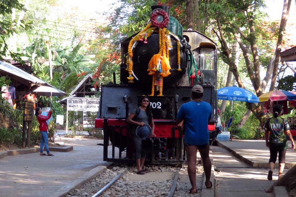 สถานีน้ำตก รถไฟ น้ำตก กาญจนบุรี ทองผาภูมิ บ้านอีต่อง เหมืองแร่ปิล๊อก เดินทาง