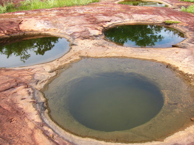 กุมภลักษณ์ pothole แหล่งหินตัดวัดพระพุทธบาทหินลาด ขอนแก่น