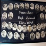 นักเรียนในโรงเรียนสมัยก่อน พิพิธภัณฑ์ท้องถิ่น อเมริกา พีวอคี วิสคอนซิน