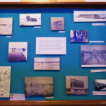 ภาพการตัดน้ำแข็งในทะเลสาบ พิพิธภัณฑ์ท้องถิ่น อเมริกา พีวอคี วิสคอนซิน