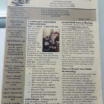 วารสารพิเศษของพิพิธภัณฑ์ท้องถิ่น ตีพิมพ์กิจกรรมที่ทุกคนจะมาร่วมช่วยกันในเทศกาลสำคัญที่กำลังจะมาถึง พิพิธภัณฑ์ท้องถิ่น อเมริกา พีวอคี วิสคอนซิน